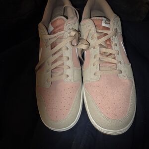 Nike Mens Sneakers in Pink and Tan